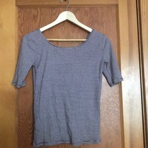 3/4 sleeve striped sweater ✨